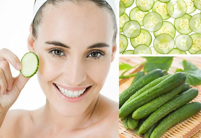 Đắp mặt nạ dưa leo cho bà bầu Đắp mặt nạ dưa leo cho bà bầu