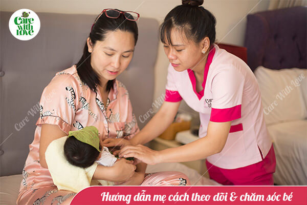 hướng dẫn chăm sóc trẻ sơ sinh