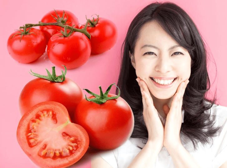 Đắp mặt nạ cà chua cho bà bầu Đắp mặt nạ cà chua cho bà bầu